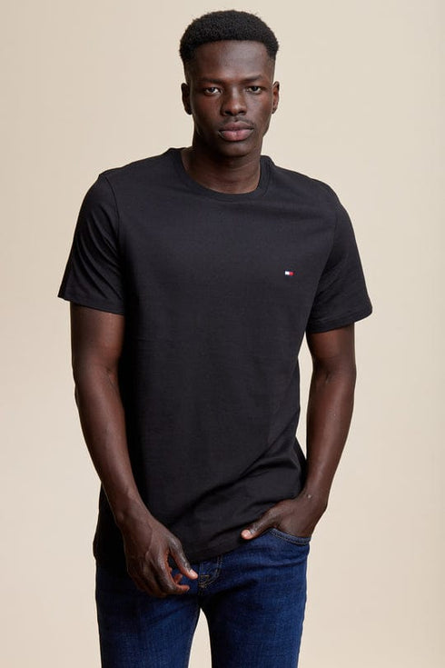 Tommy Hilfiger tshirt for man טומי הילפיגר חולצת טישרט בצבע שחור